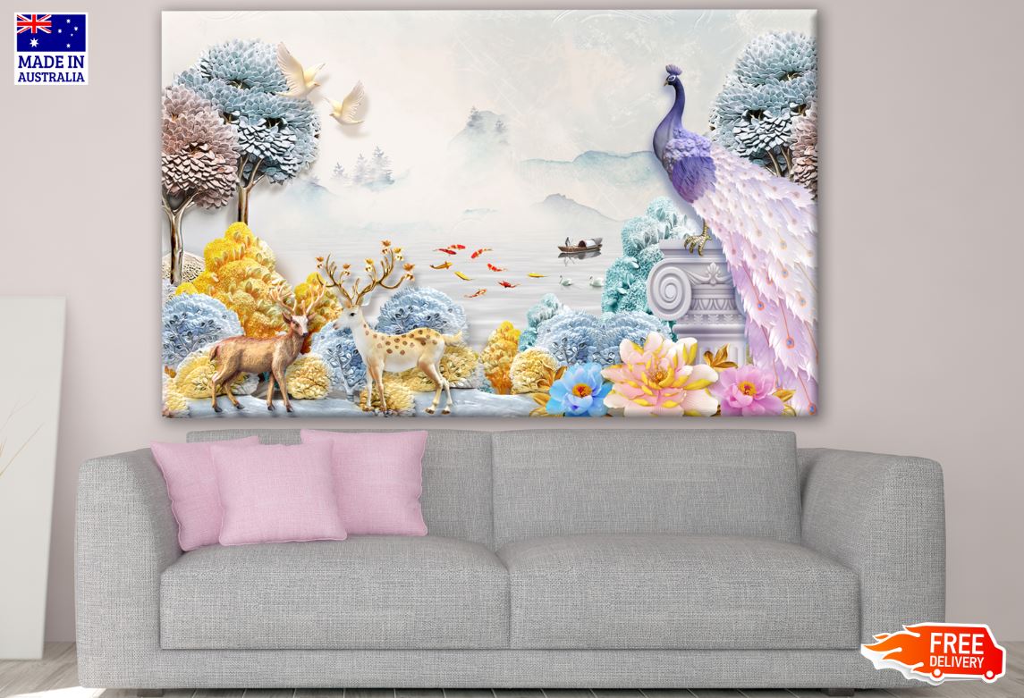 Stunning Animals & Nature Colourful Design Print 100% Australian Made