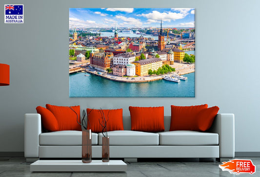 Stockholm Old Town View Photograph Sweden Print 100% Australian Made