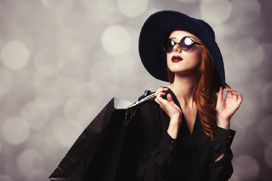 Style Redhead Girl & Sunglasses Photograph Print 100% Australian Made