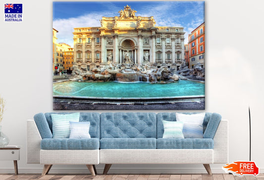Trevi Fountain, Rome, Italy Photograph Print 100% Australian Made