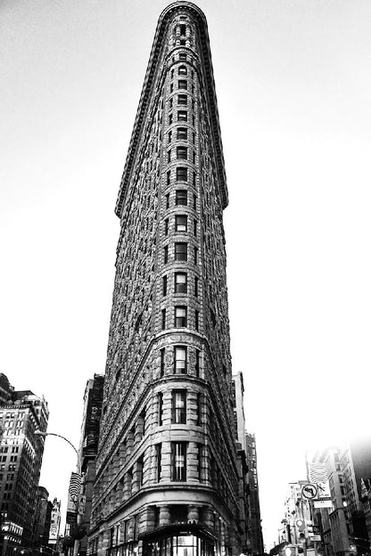 Flatiron Building B&W Photograph, USA Print 100% Australian Made