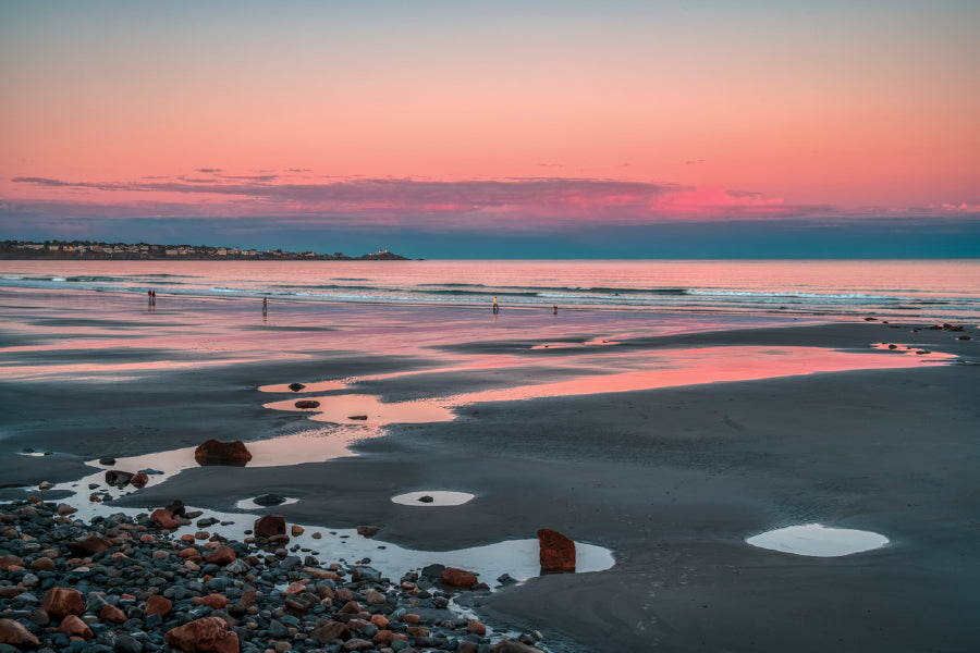 York Beach Sunset View Photograph Print 100% Australian Made