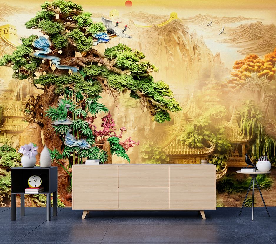 Wallpaper Murals Peel and Stick Removable Nature Art High Quality