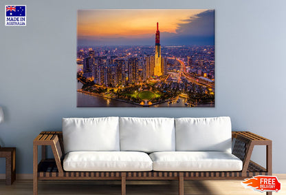 Ho Chi Minh City Tallest Building Photograph Print 100% Australian Made