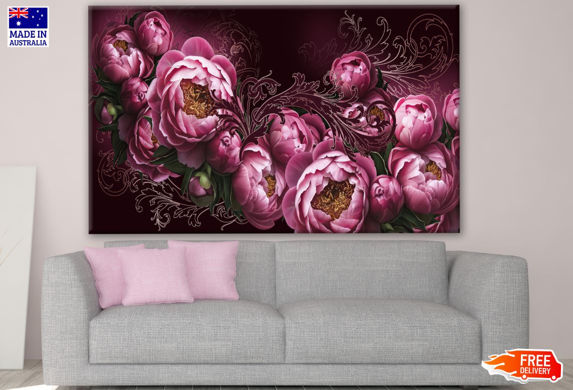 Floral Design Print 100% Australian Made