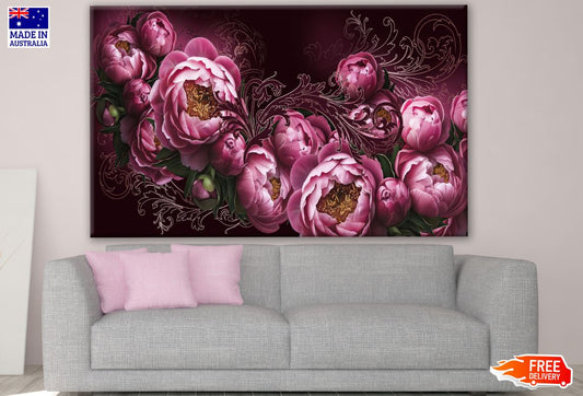 Floral Design Print 100% Australian Made