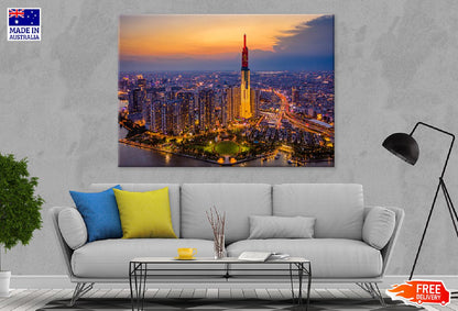 Ho Chi Minh City Tallest Building Photograph Print 100% Australian Made