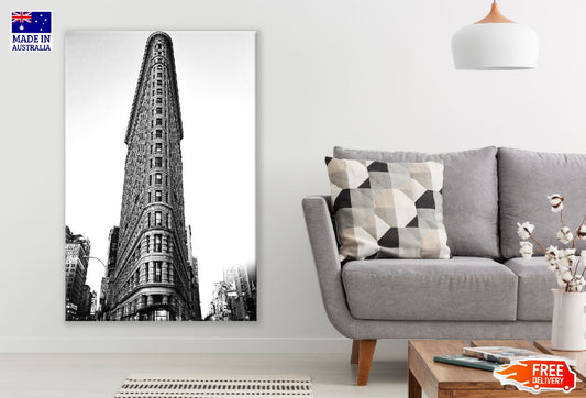 Flatiron Building B&W Photograph, USA Print 100% Australian Made