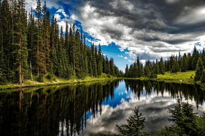 Lake Irene in Rocky Mountain Photograph Print 100% Australian Made