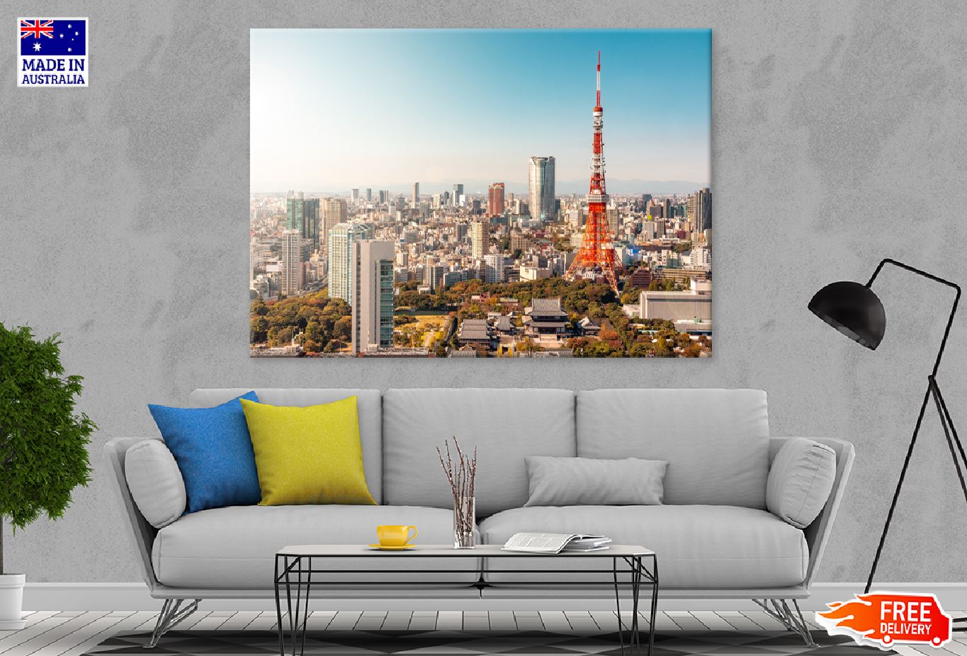 Tokyo Skyscraper City View Photograph Japan Print 100% Australian Made