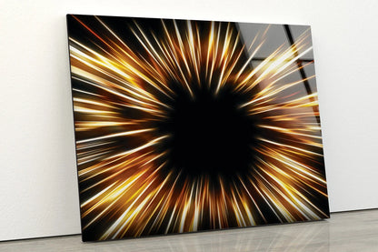 Light Trail Design Acrylic Glass Print Tempered Glass Wall Art 100% Made in Australia Ready to Hang