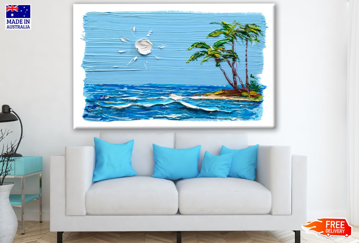 Beach Painting Print 100% Australian Made