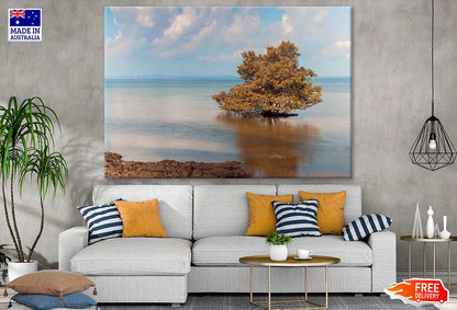 Tree on Sea Photograph Print 100% Australian Made