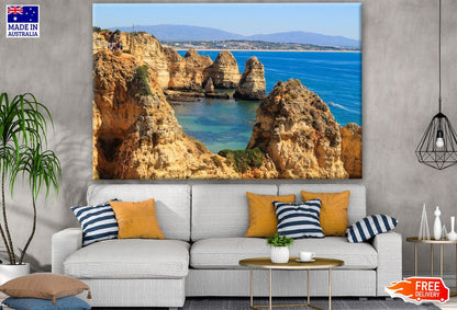 Beach with Rocks Photograph Print 100% Australian Made