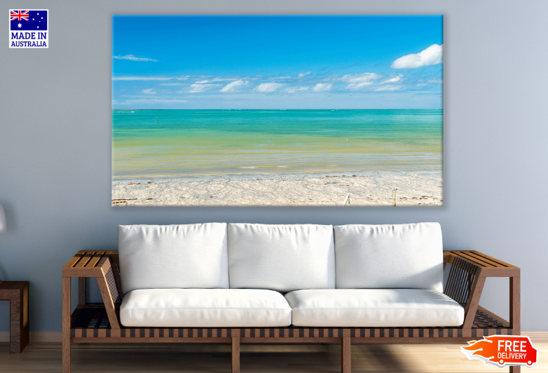 Sea Shore & Sea Sky View Print 100% Australian Made