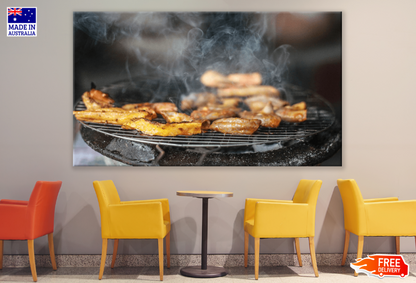 BBQ Grilled Meat Photograph Print 100% Australian Made