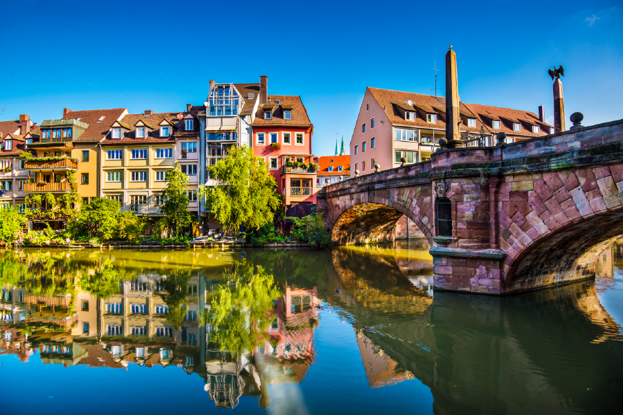 Nuremberg Germany Old Town Photograph Print 100% Australian Made