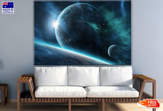Planet View Print 100% Australian Made
