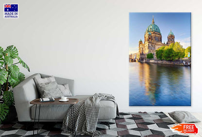 Berlin Cathedral Dome Lake View Photograph Print 100% Australian Made