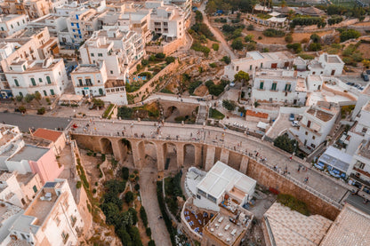 Polignano Mare Town Cityscape View Photograph Print 100% Australian Made