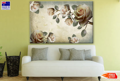 Floral Design Print 100% Australian Made