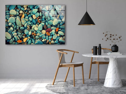 Marble Stones Photograph Acrylic Glass Print Tempered Glass Wall Art 100% Made in Australia Ready to Hang