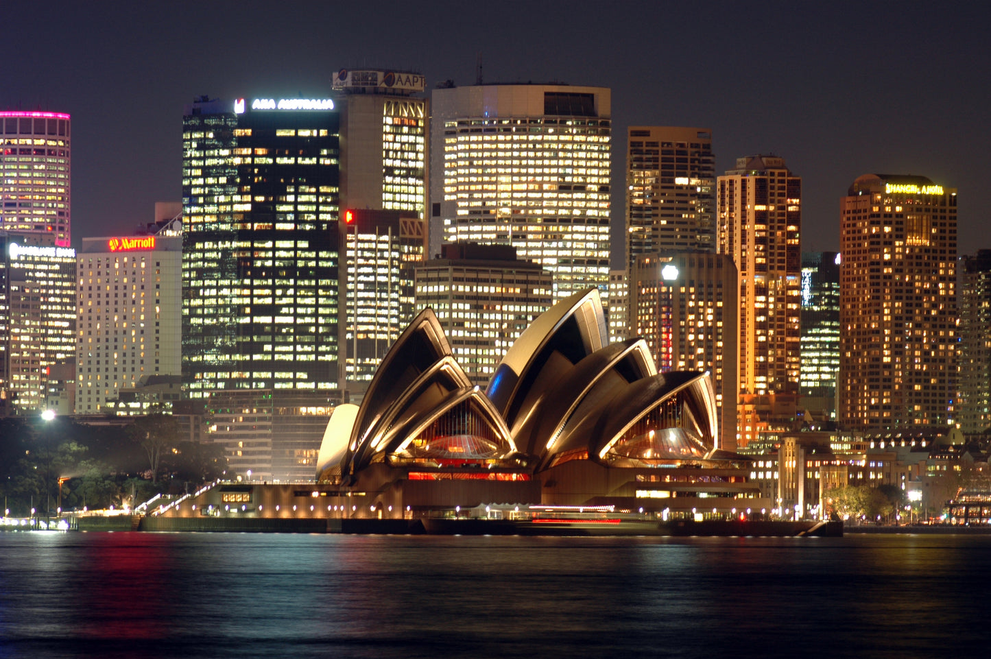 Wallpaper Murals Peel and Stick Removable Opera House & City View Photograph High Quality