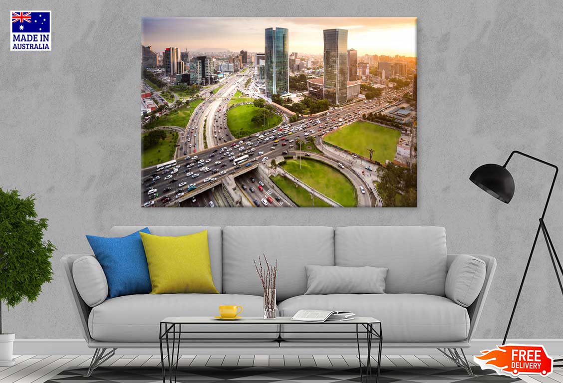 Javier Prado & Limas Highway View Photograph Print 100% Australian Made