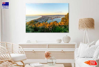 Mount Maunganui & New Zealand City View Photograph Print 100% Australian Made