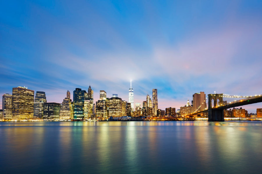 Manhattan City East River View Photograph Print 100% Australian Made