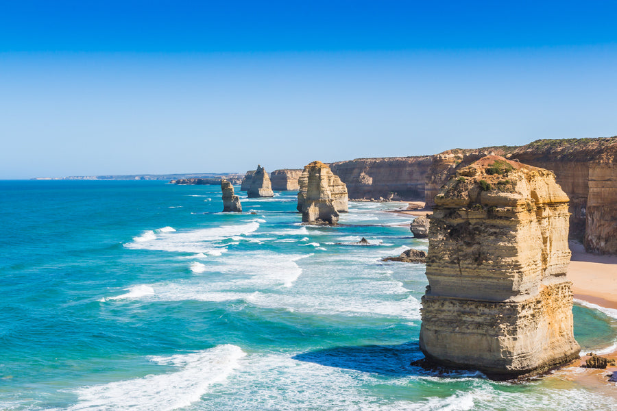 Bella Home Twelve Apostles Island With Ocean View Print Canvas Ready to hang