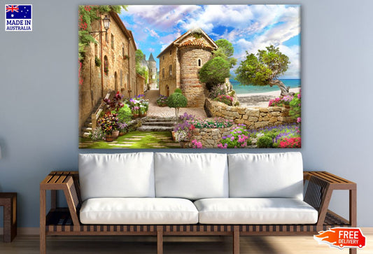 House & Nature Art Print 100% Australian Made