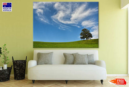 Tree on Hill Photograph Print 100% Australian Made