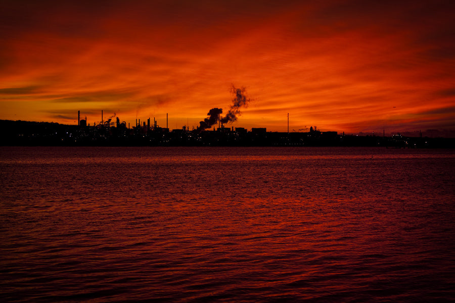 Halifax Harbour Sunrise View Photograph Print 100% Australian Made