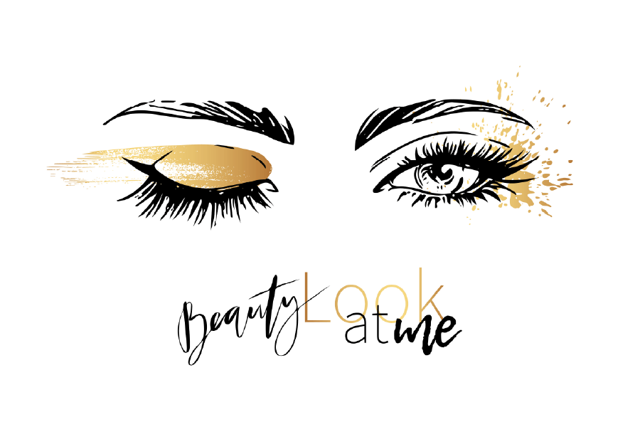 Woman Eyes with Gold Eyeshadow Illustration Print 100% Australian Made