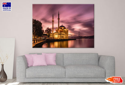 Ortakoy Mosque & Bosphorus Bridge Photograph Print 100% Australian Made