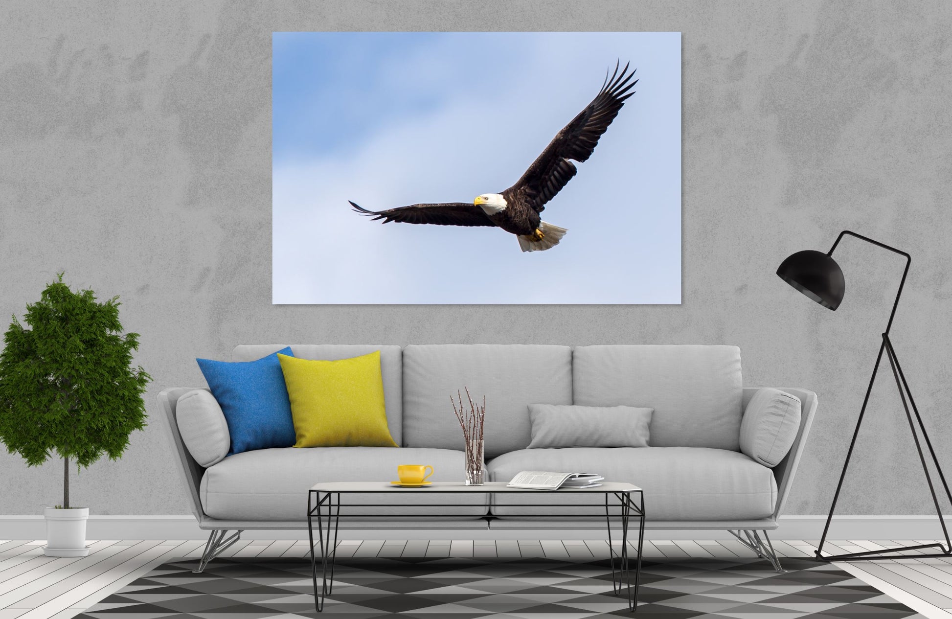 Beautiful eagle freedom Print 100% Australian Made