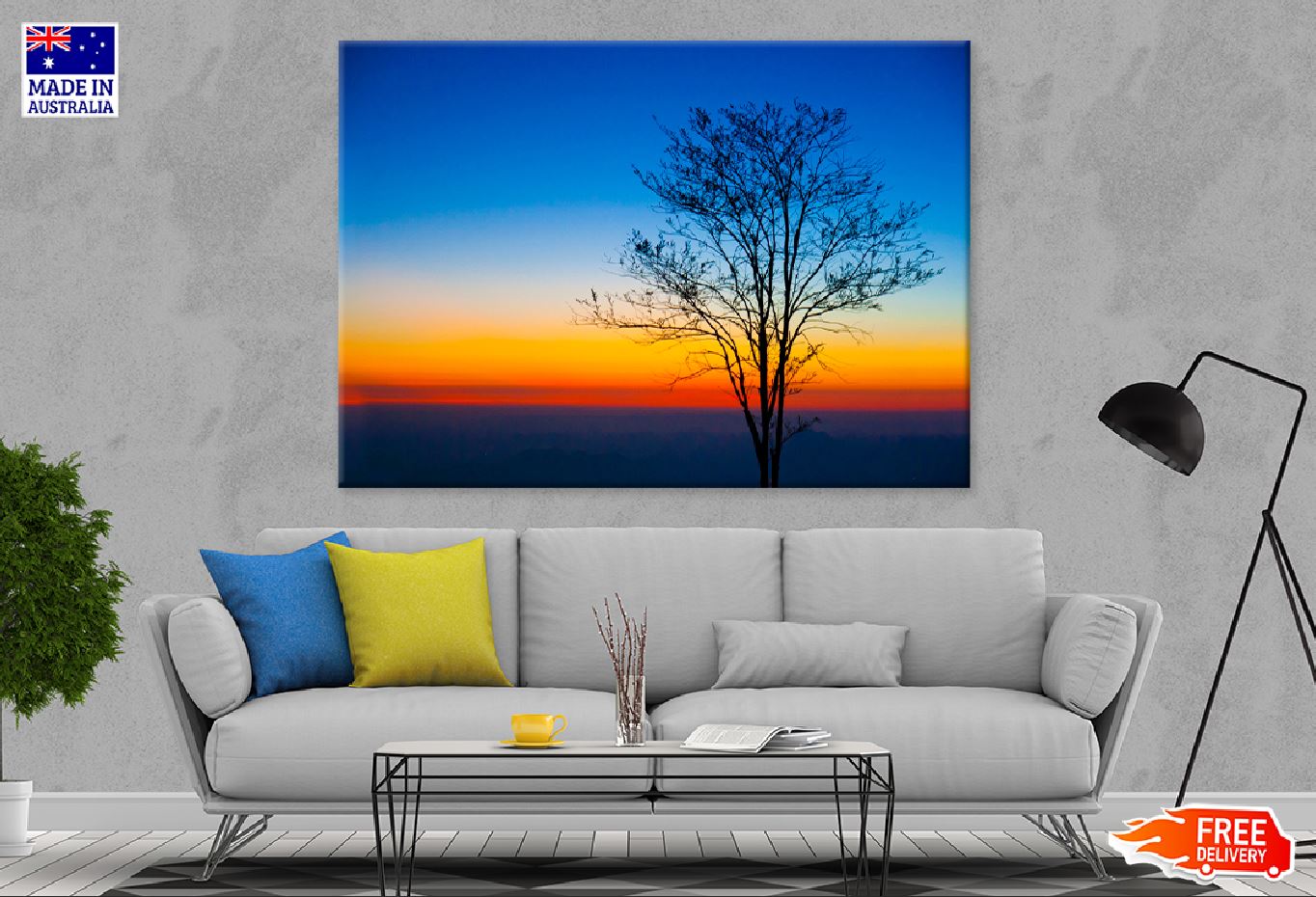 Dead Tree at Sunset Photograph Phu Kradueng Print 100% Australian Made