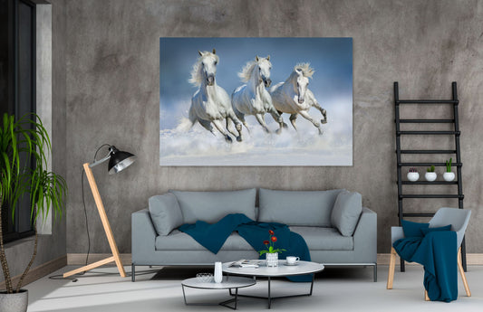 Running horses Print 100% Australian Made