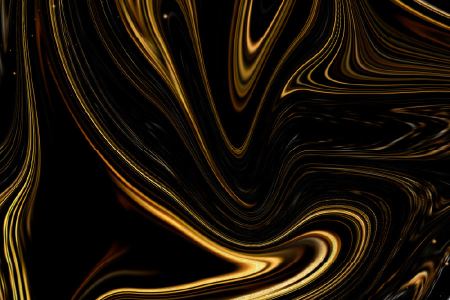 Gold Liquid Marble Abstract Design Home Decor Premium Quality Poster Print Choose Your Sizes