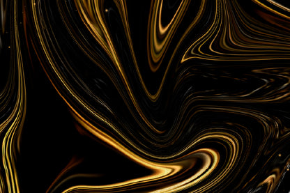 Gold Liquid Marble Abstract Design Home Decor Premium Quality Poster Print Choose Your Sizes