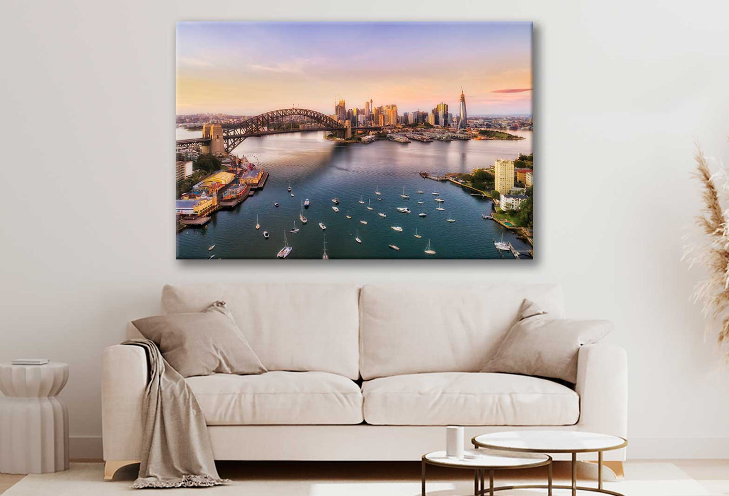 Bella Home Sunrise in Sydney City Australia Print Canvas Ready to hang