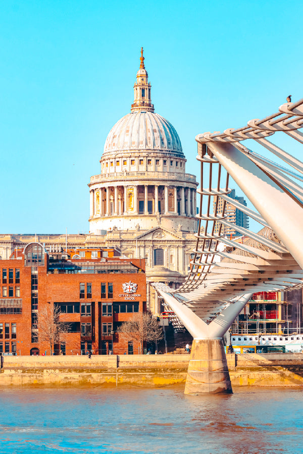 St. Pauls Cathedral at Dusk View Photograph Print 100% Australian Made