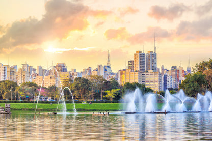 Sao Paulo Skyline from Parque View Print 100% Australian Made