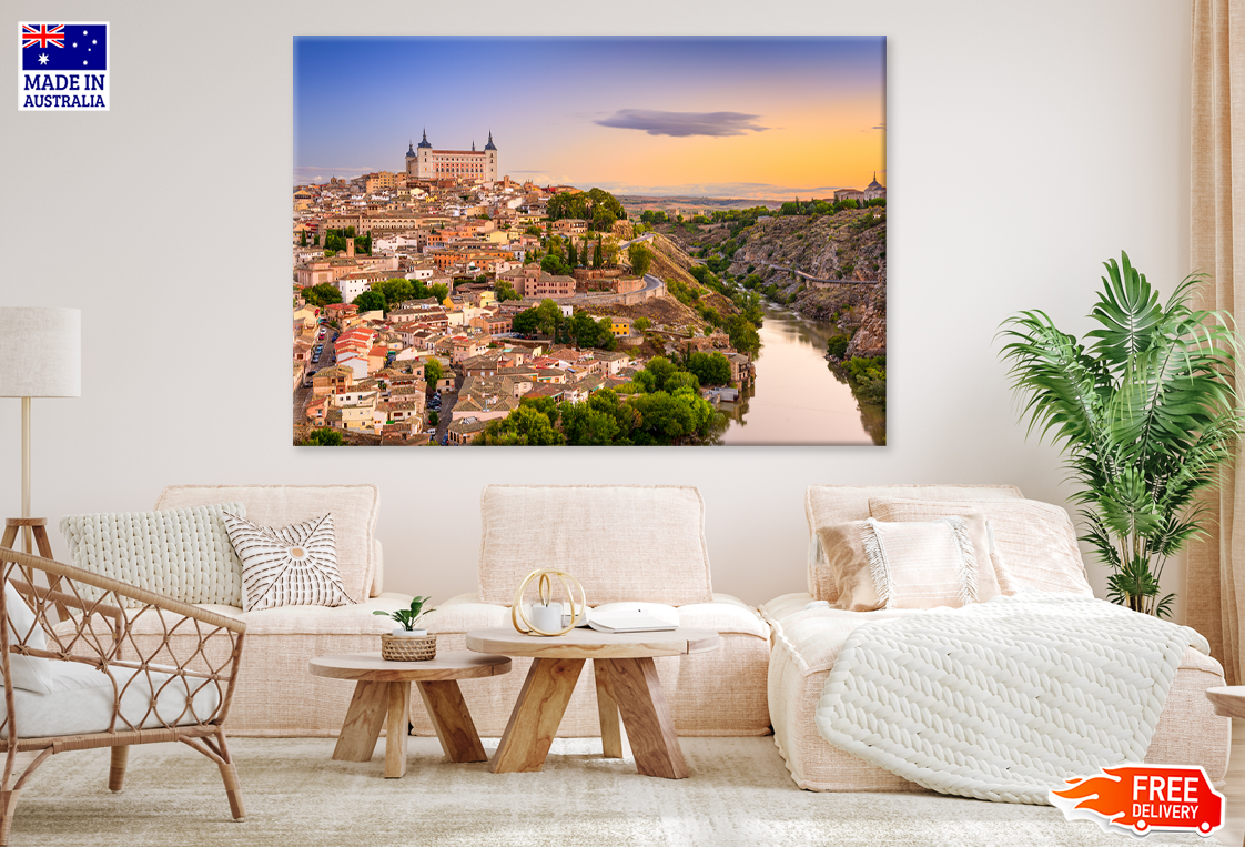 Toledo Spain Town Skyline Photograph Print 100% Australian Made