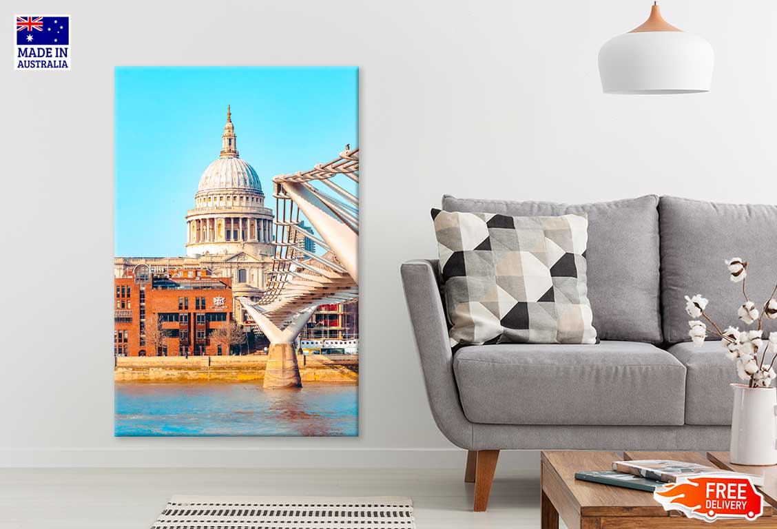 St. Pauls Cathedral at Dusk View Photograph Print 100% Australian Made