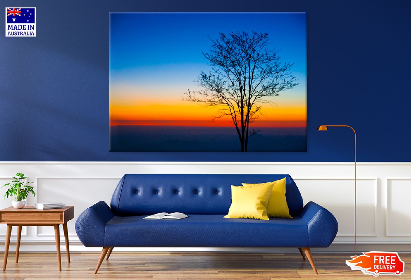 Dead Tree at Sunset Photograph Phu Kradueng Print 100% Australian Made