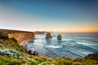 Rocks On Rock Mountain & Sea View Print 100% Australian Made