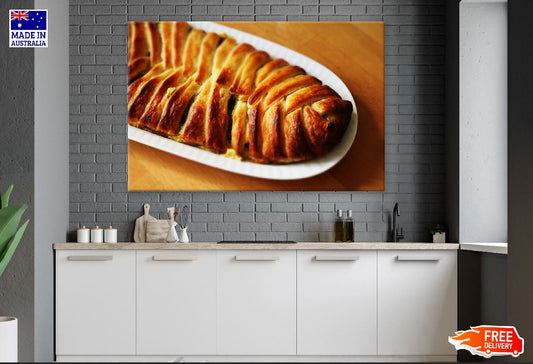 Sliced French Bread Closeup Photograph Print 100% Australian Made