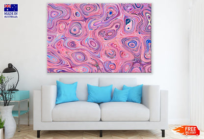 Abstract Vibrant Trippy Design Print 100% Australian Made